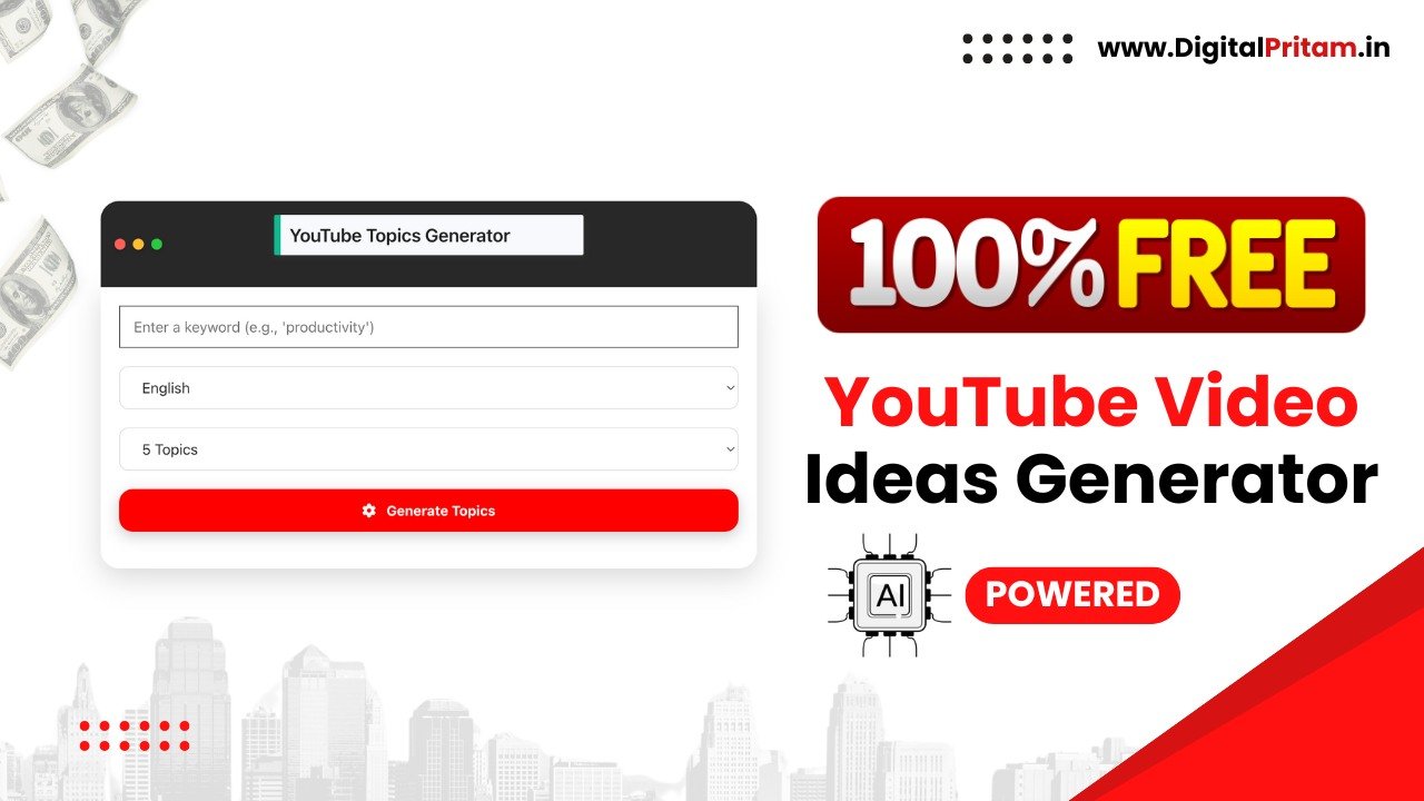 AI YouTube Video Ideas Generator
