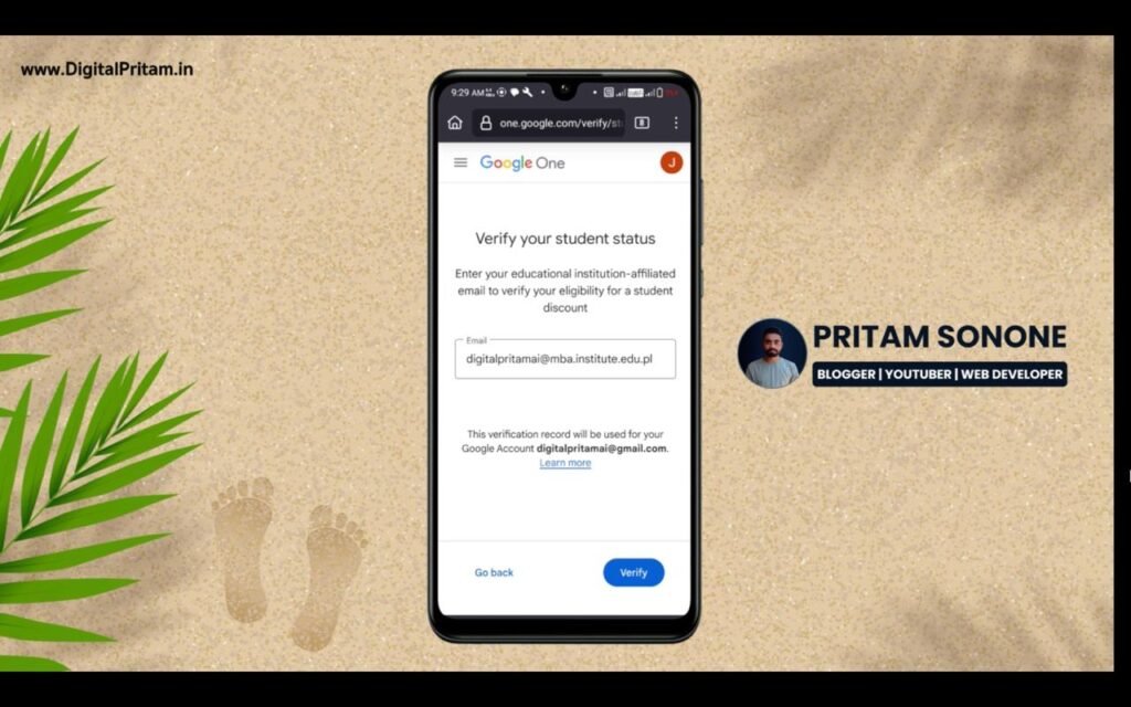 enter edu email  - FREE Google GEMINI AI Pro + 2TB Google Drive Storage for 15 Months Working Method