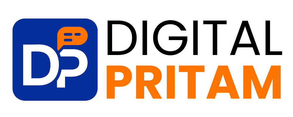 Digital Pritam Logo - Light